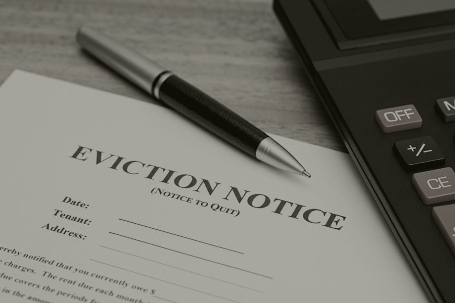unlawful occupiers eviction notice